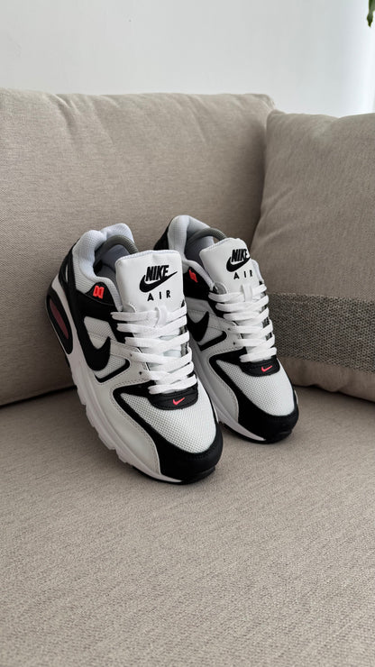AIR MAX BLANCO NEGRO ROJO