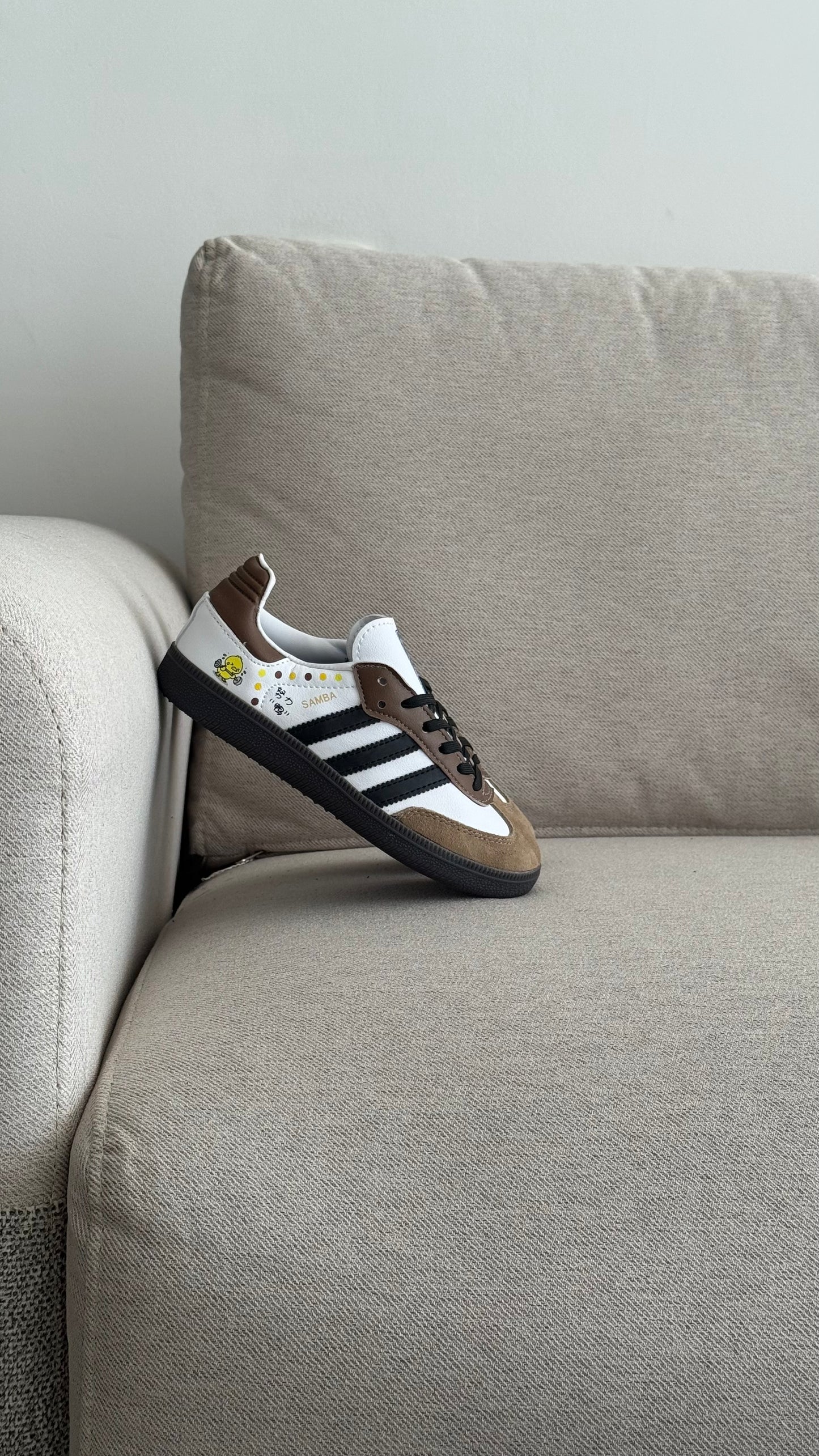 SAMBA KIDS BLANCO NEGRO CAFE NIÑOS