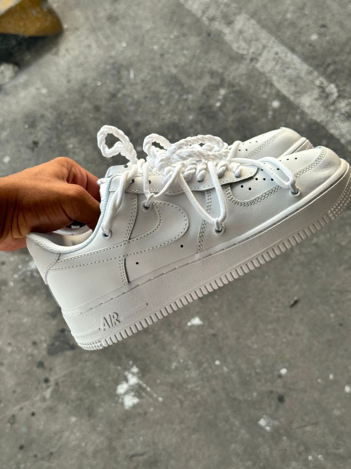 NIKE AF1 TRENZA BLANCO PROMO