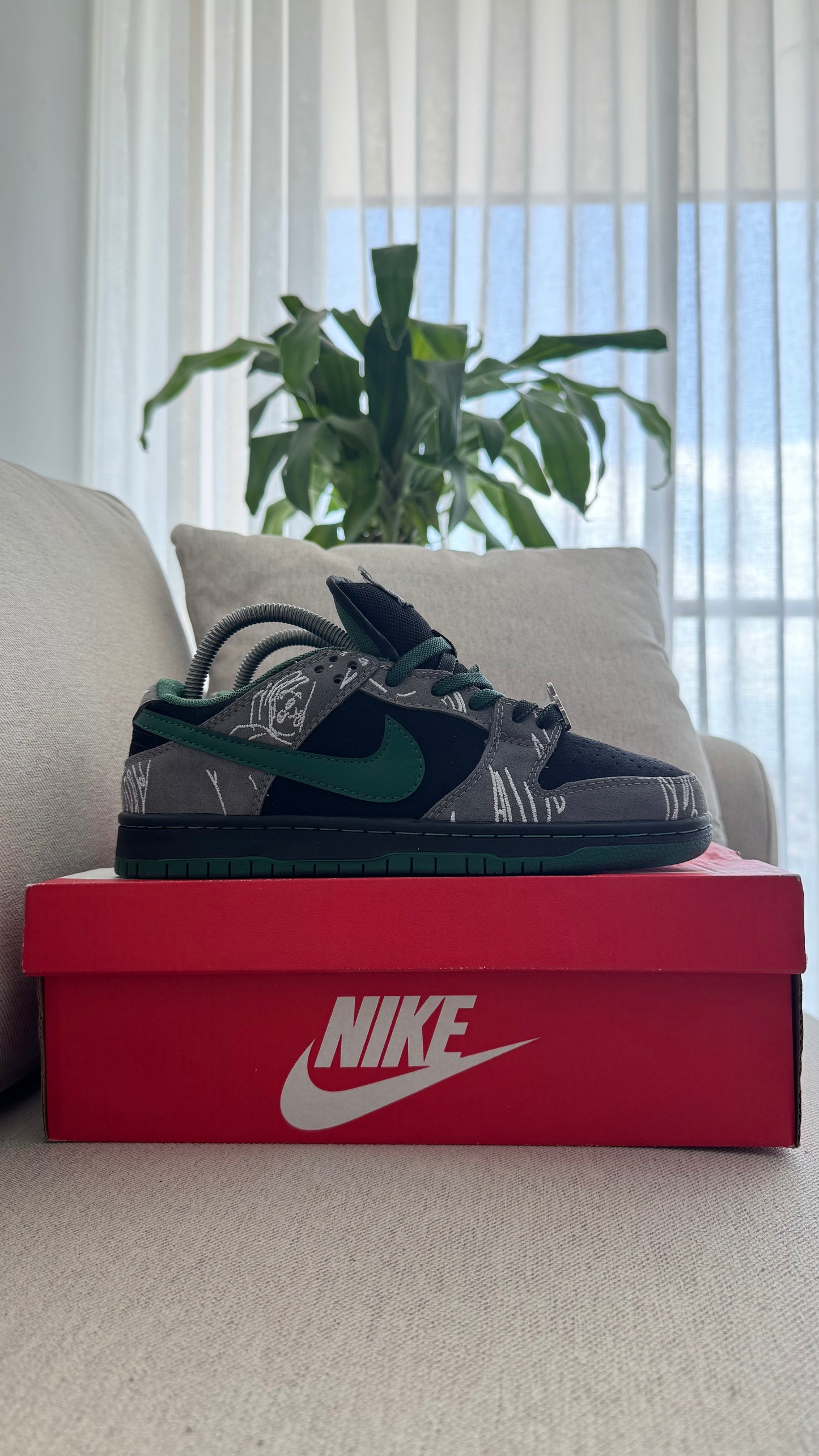 NIKE SB DUNK NEGRO VERDE
