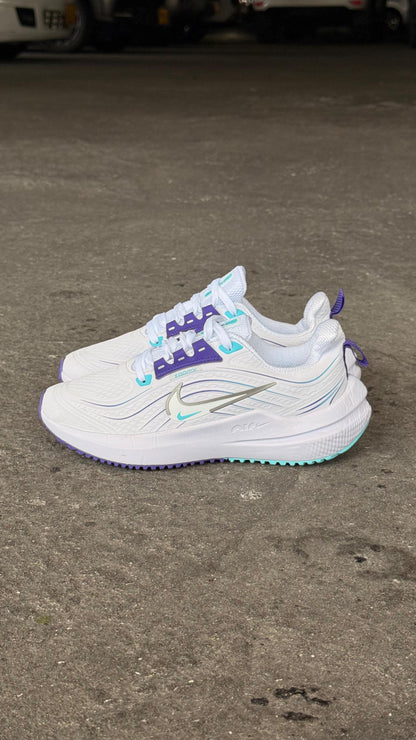 NIKE DOBLE CHULO BLANCO MORADO