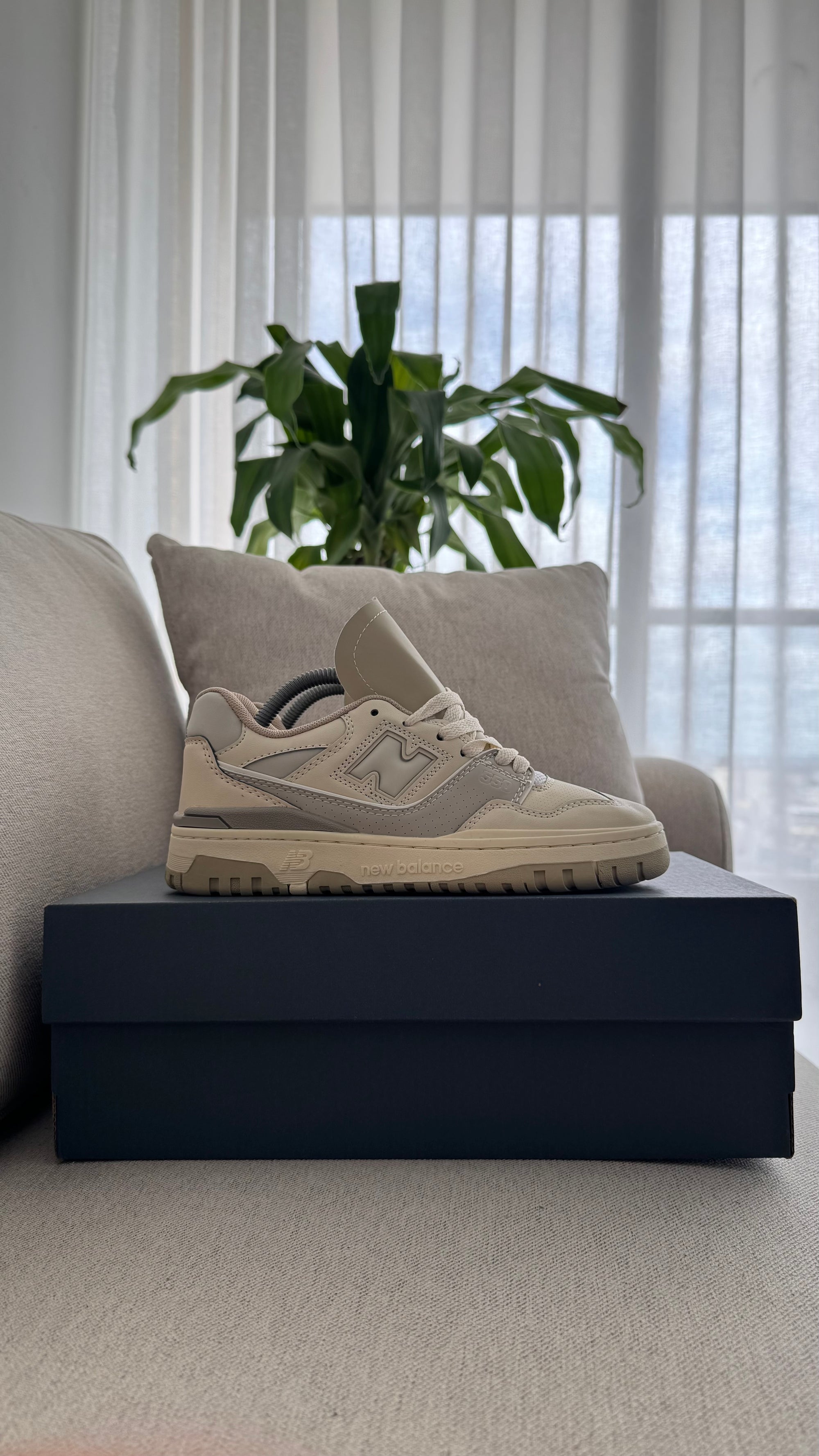 NE BALANCE 550 WBEIGE GRIS