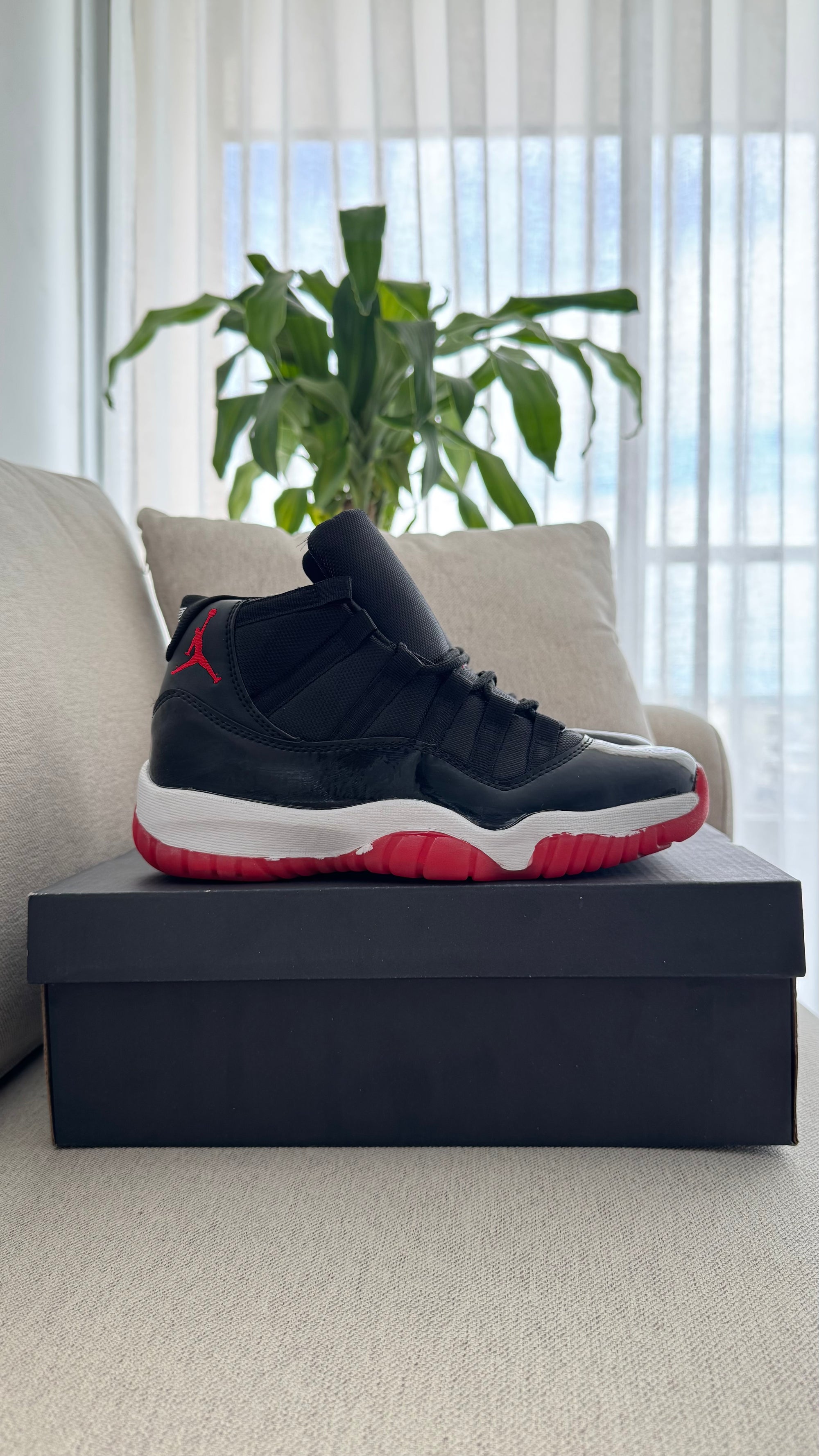 RETRO 11 NEGRO ROJO