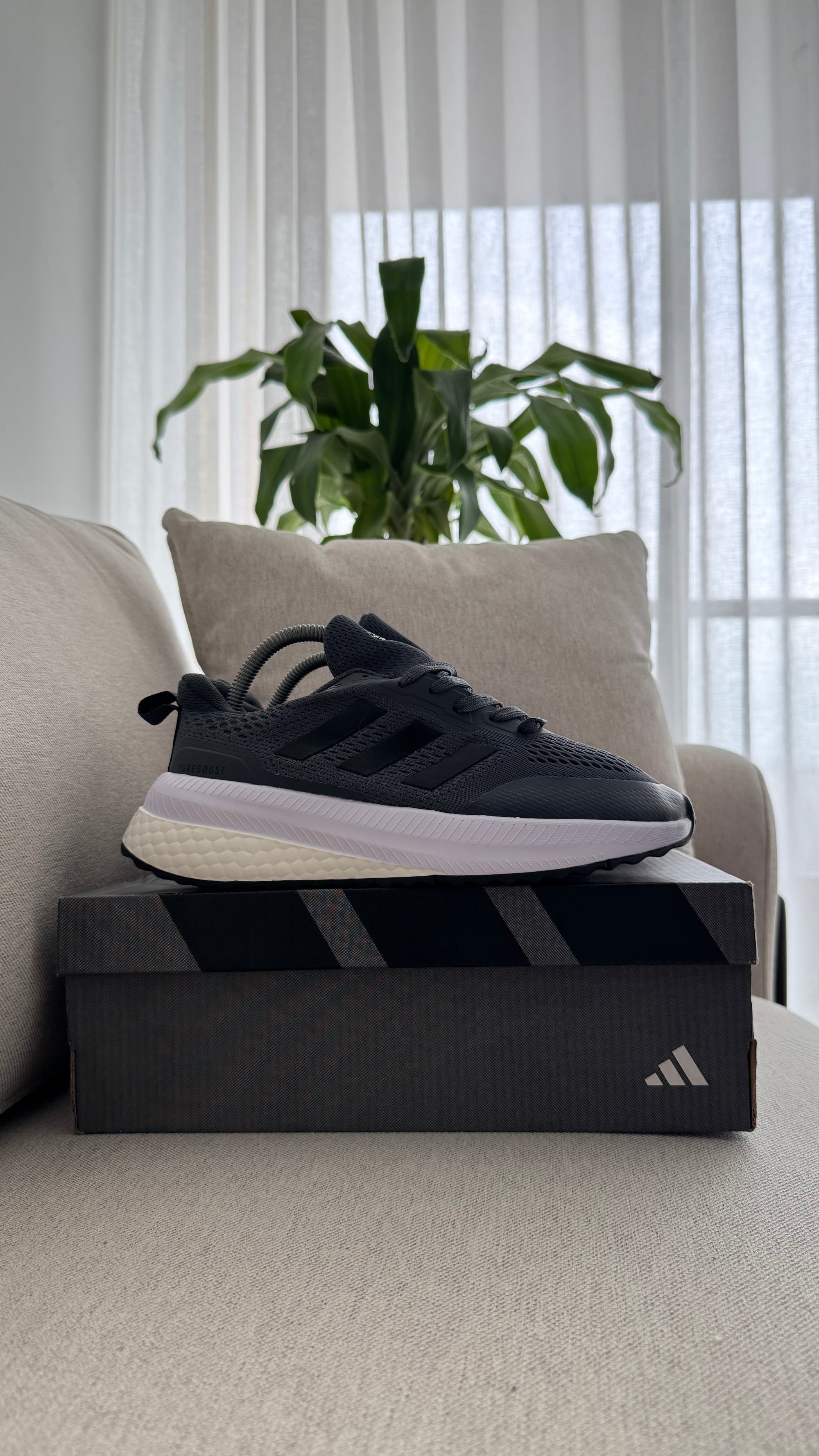 ADIDAS PUREBOOST GRIS PROMO