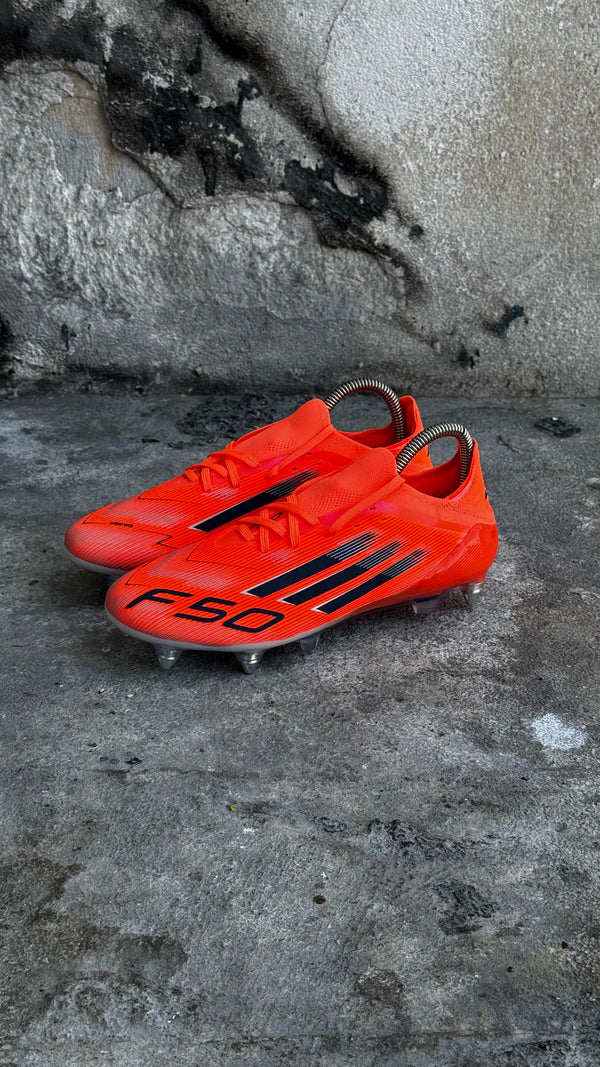 ADIDAS GUAYO F50 NARANJA TACHE PLATA