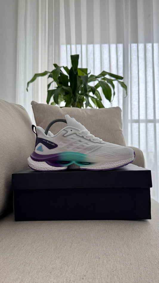 ADIDAS BOOST BLANCO MORADO