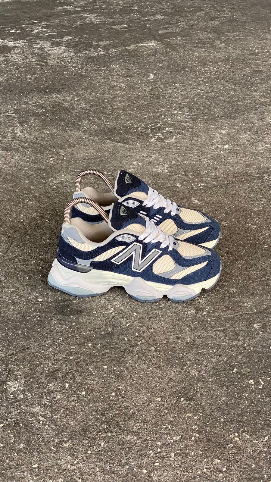 NEW BALANCE 9060 BEIGE AZUL TURQUI