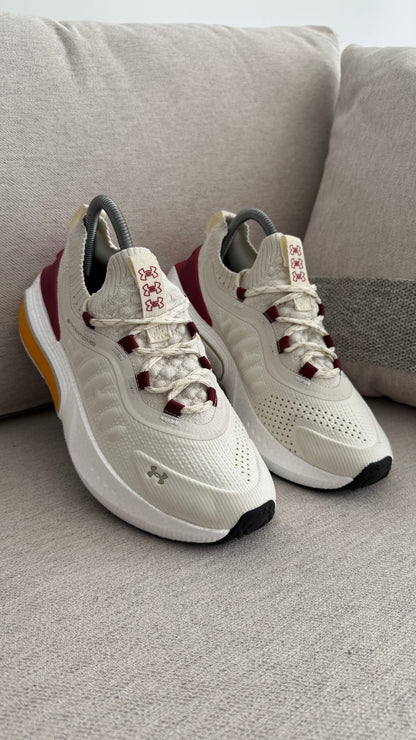 UNDER ARMOUR GRIS NARANJA