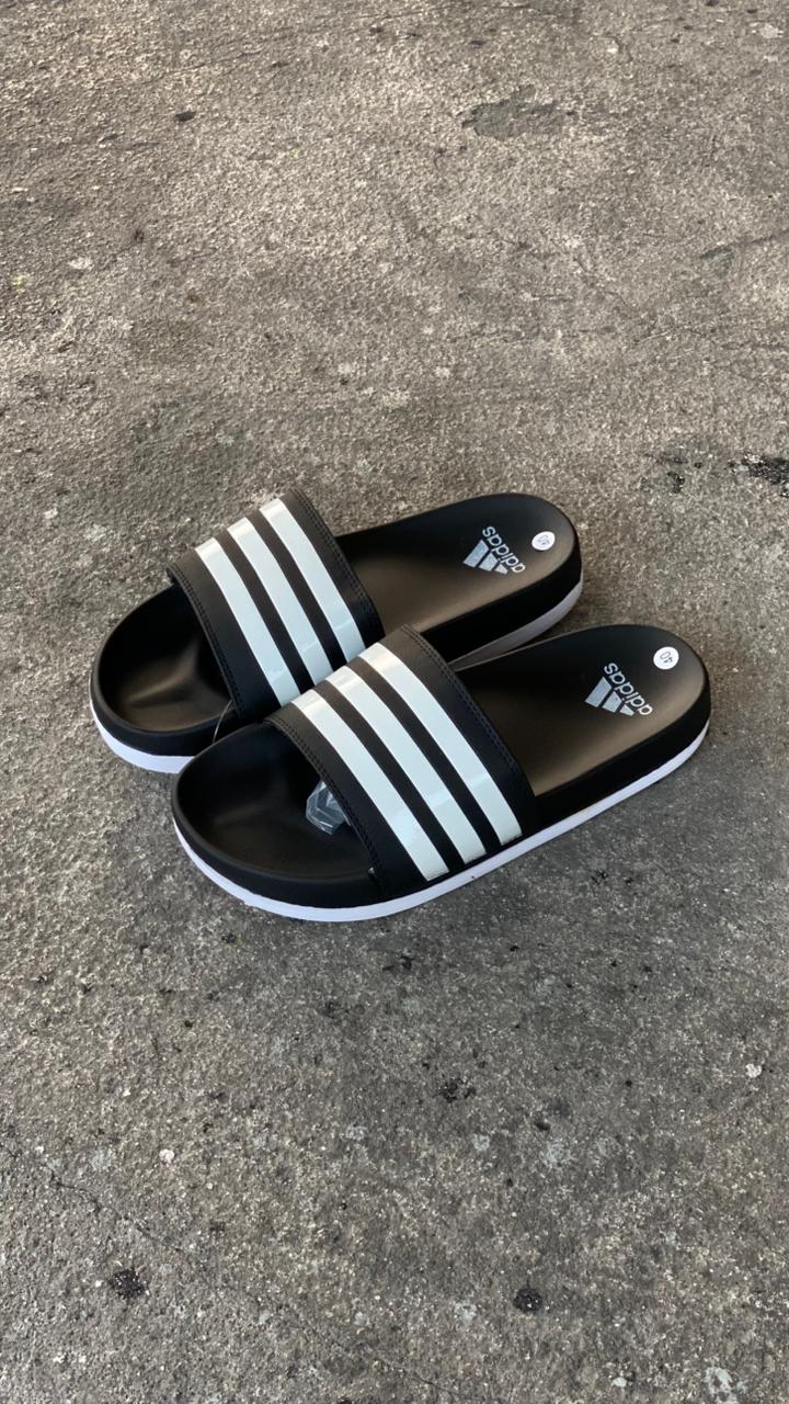 CHANCLAS ADIDAS 1.1 BLANCO NEGRO