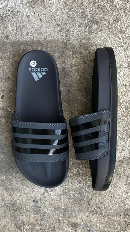 CHANCLAS ADIDAS 1.1 GRIS NEGRO