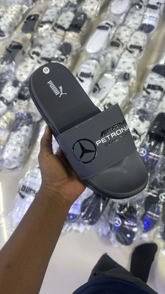 CHANCLAS PUMA AMG GRIS