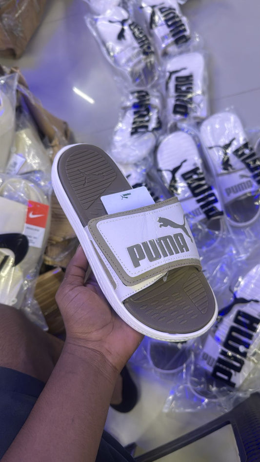 CHANCLAS PUMA CLASICA BLANCO CREMA