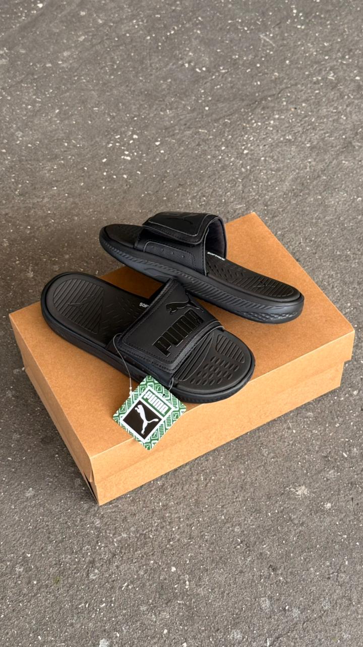 CHANCLAS PUMA CLASICA NEGRA