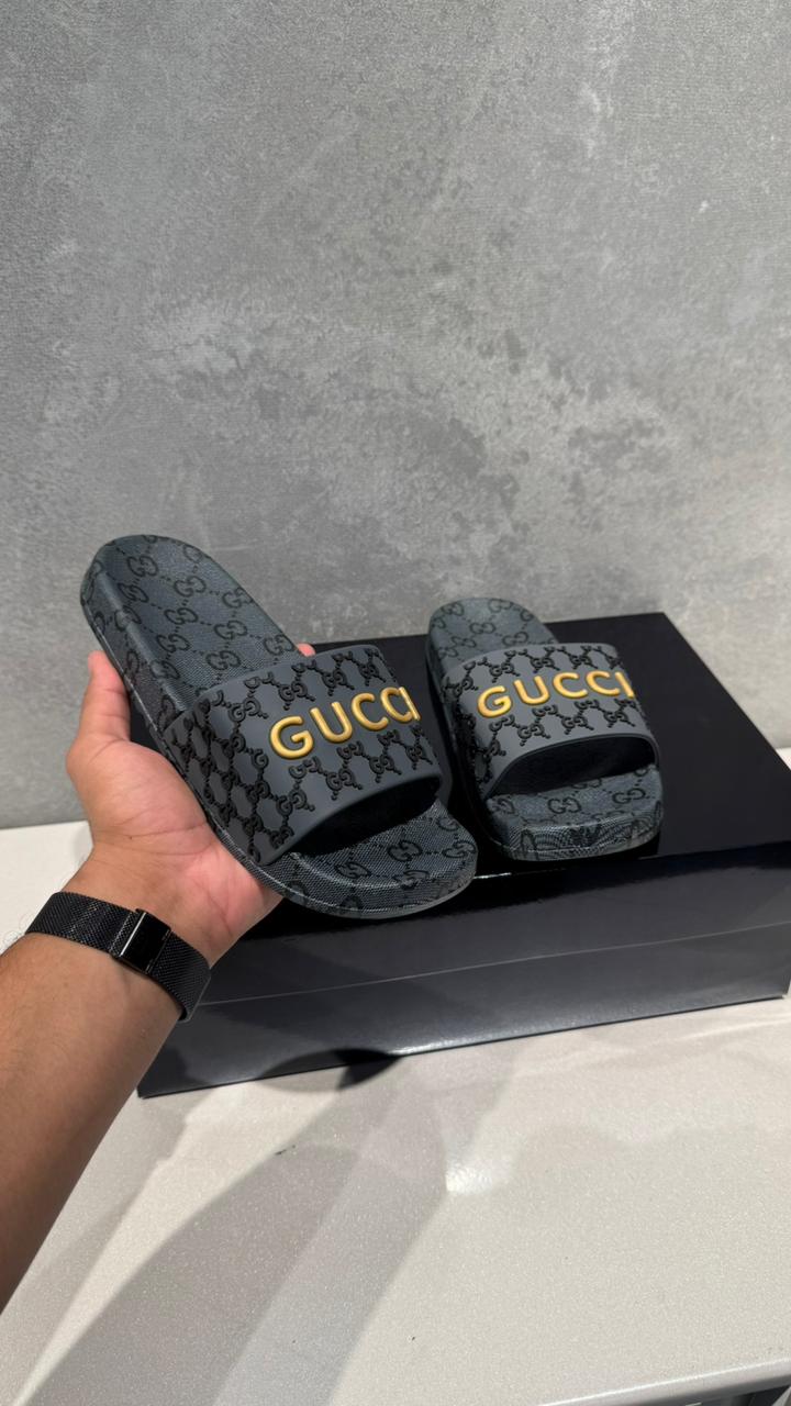CHANCLA GUCCI NEGRA