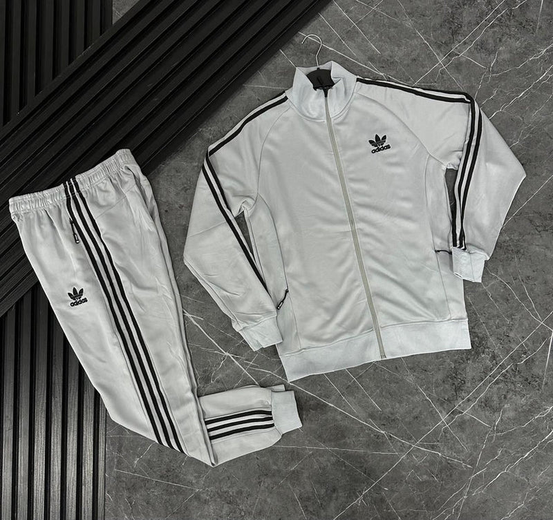 CONJUNTO ADIDAS GRIS