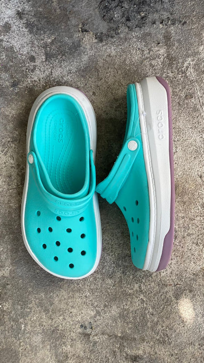 CROCS AZUL AGUA MARINA MORADO