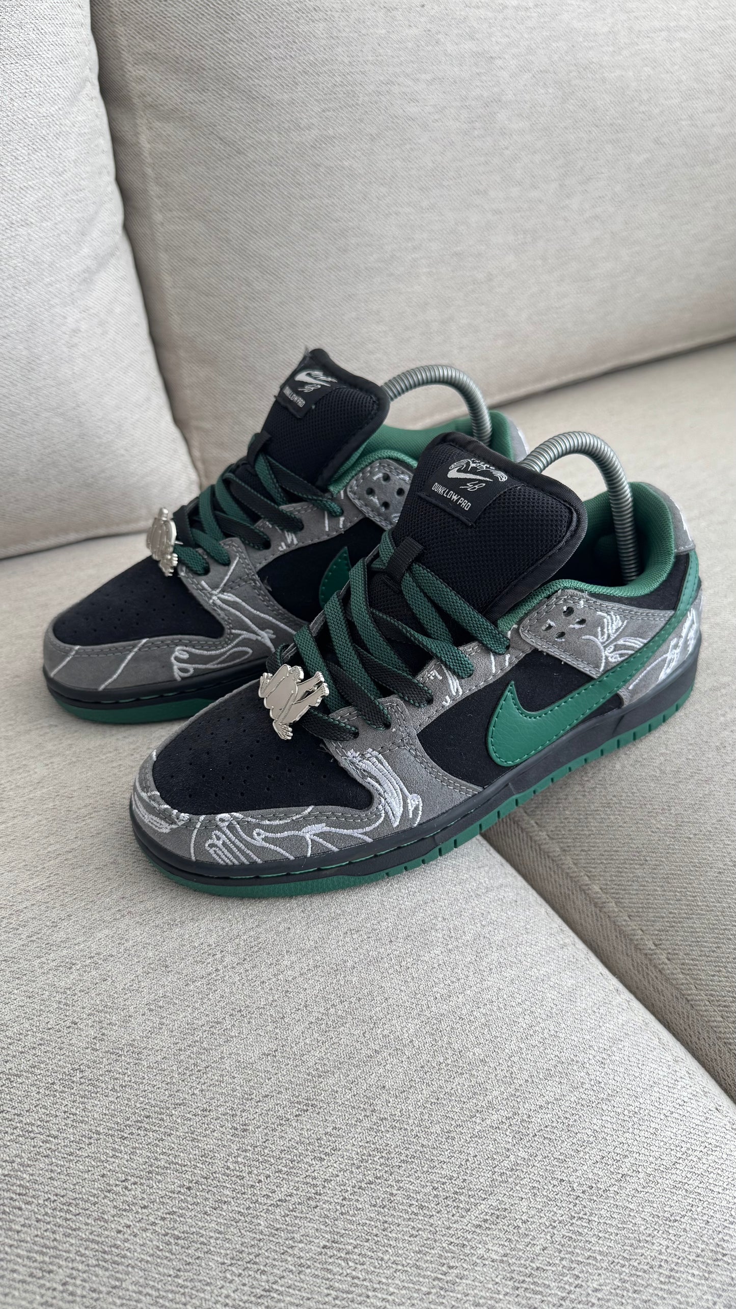 NIKE SB DUNK NEGRO VERDE