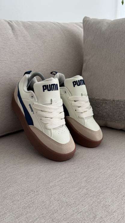 PUMA PARK BEIGE AZUL