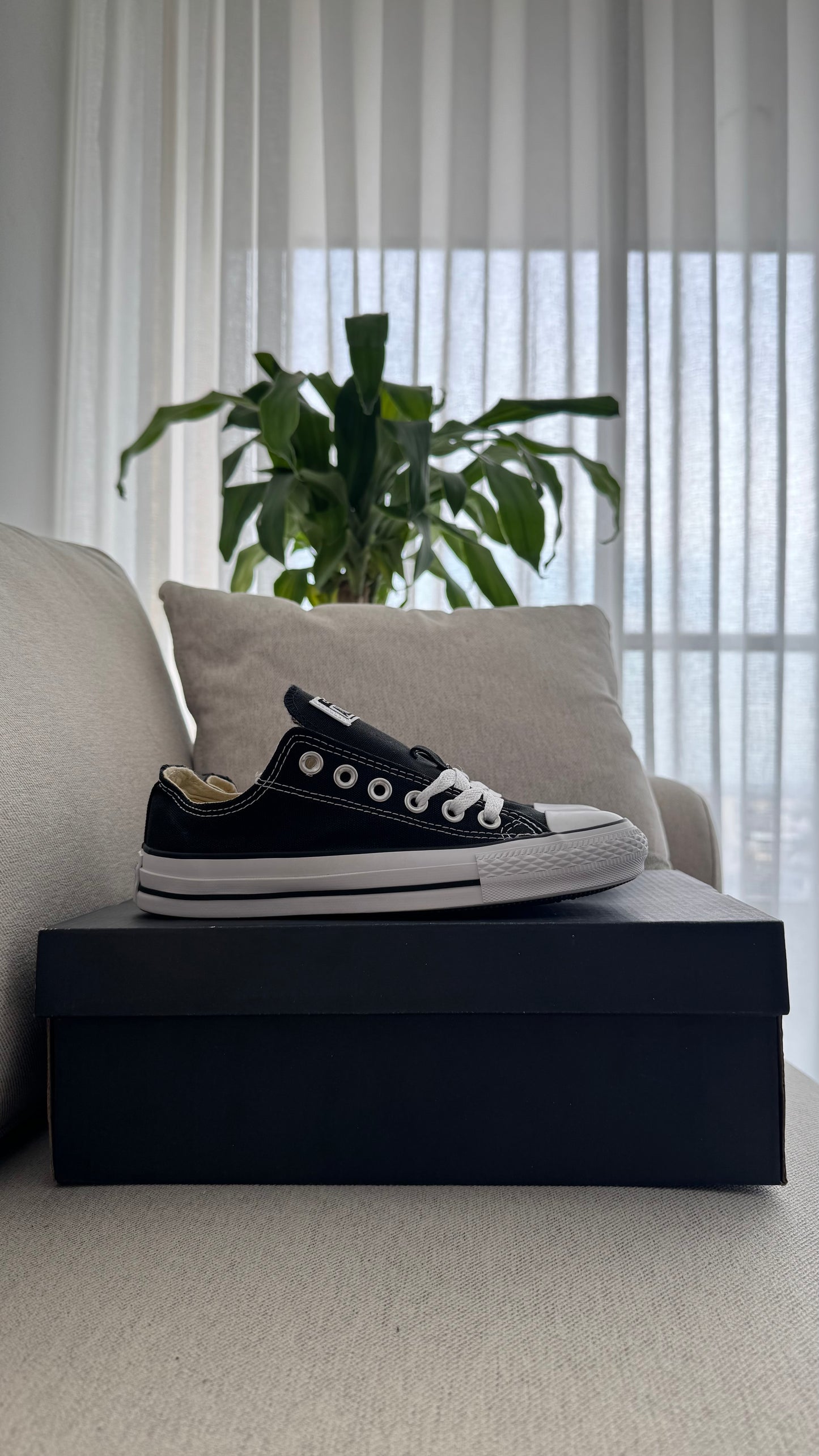 CONVERSE ZAPATILLA NEGRO BLANCO