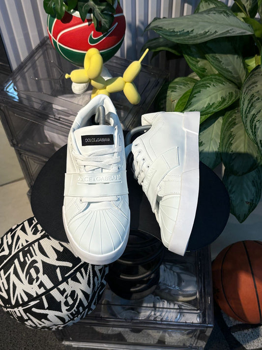 DOLCE GABBANA VELCRO BLANCO