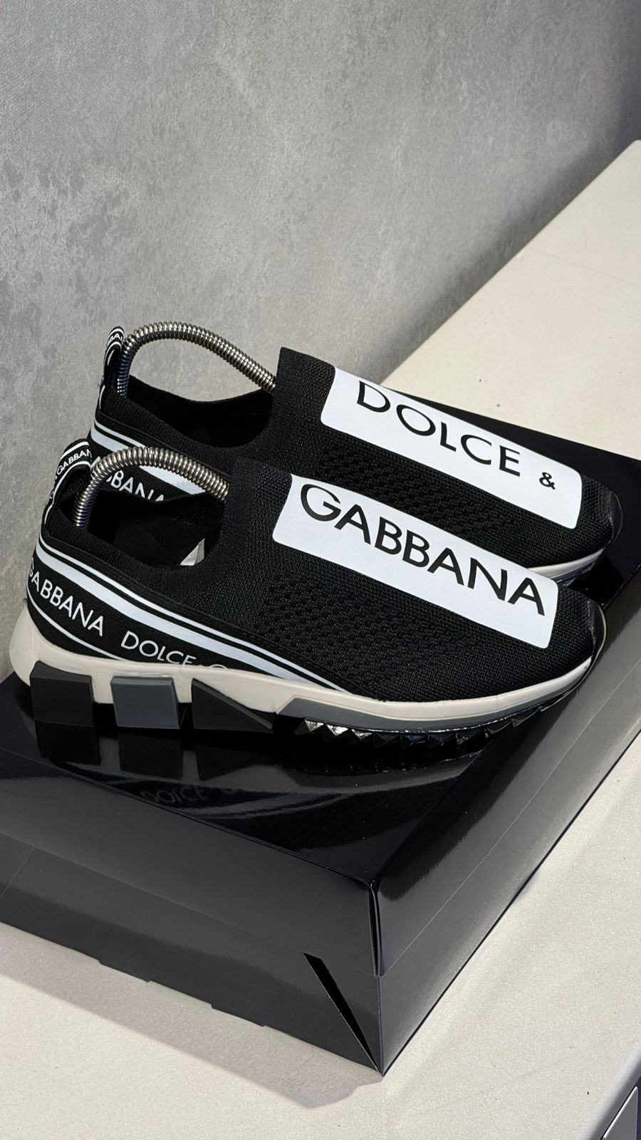 DOLCE GABBANA MEDIA NEGRO