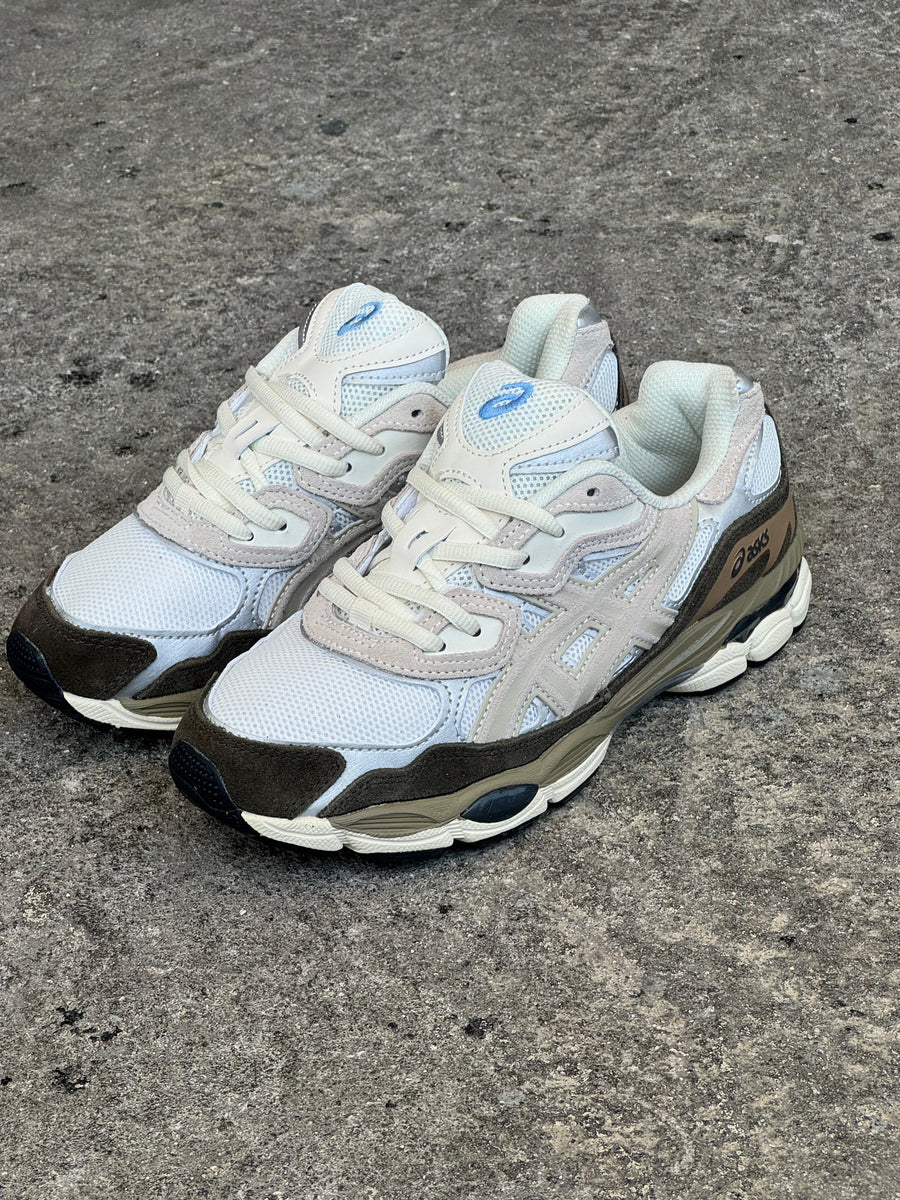 ASICS BLANCO CAFE