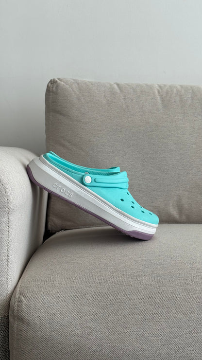 CROCS AZUL AGUA MARINA MORADO