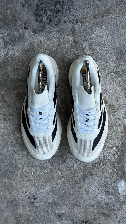 ADIDAS ADIZERO BLANCO BEIGE NEGRO