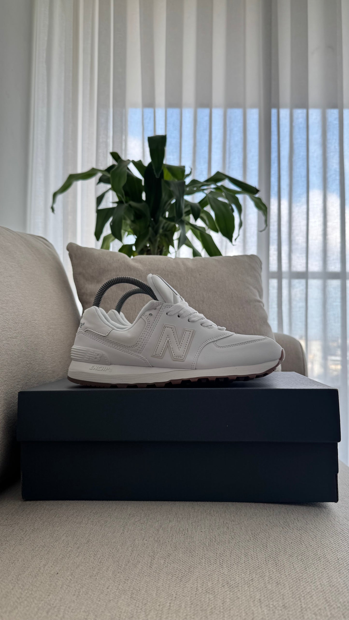 NEW BALANCE 574 BLANCO