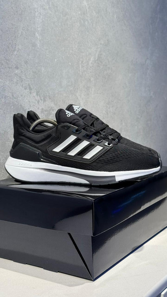 ADIDAS EQ 21 NEGRO BLANCO