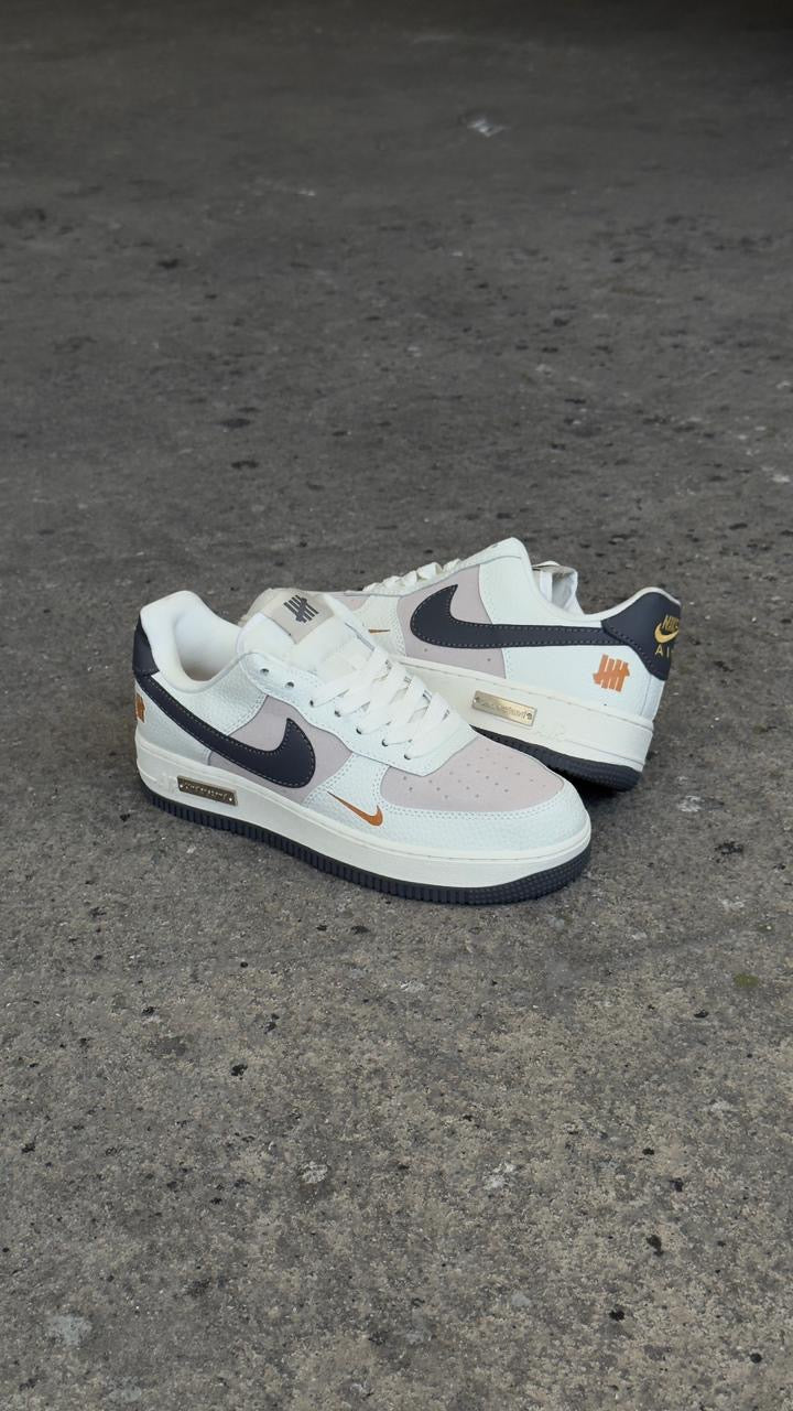 AF1 CINCO BLANCO AZUL NARANJA