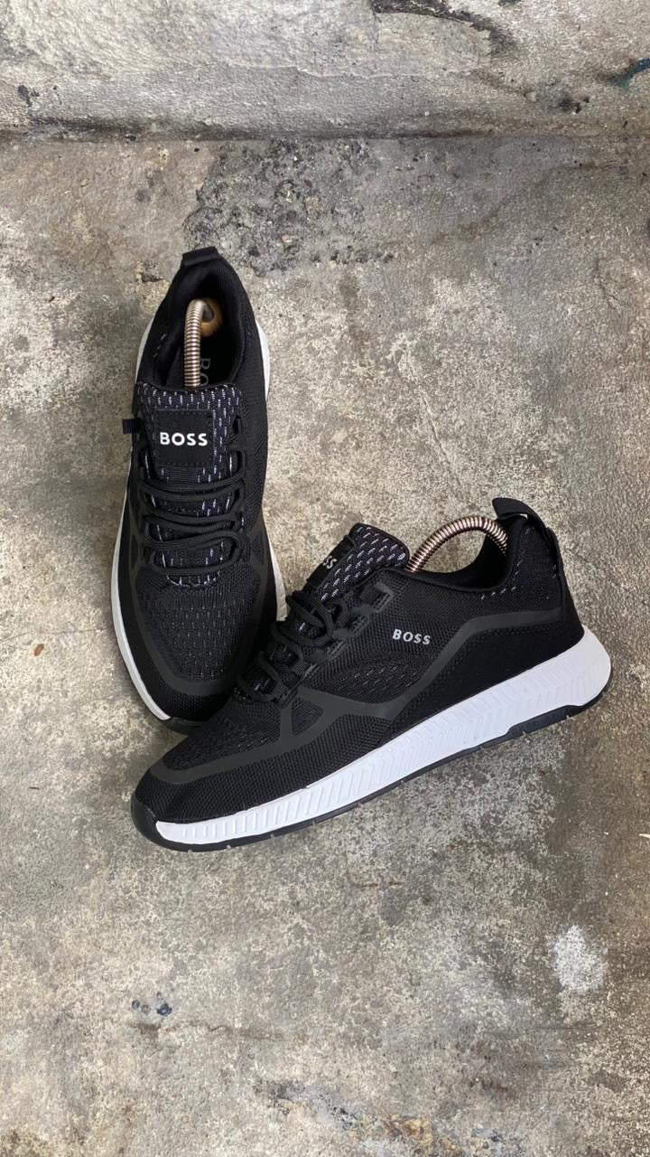 HUGO BOSS NEGRO BLANCO GRIS