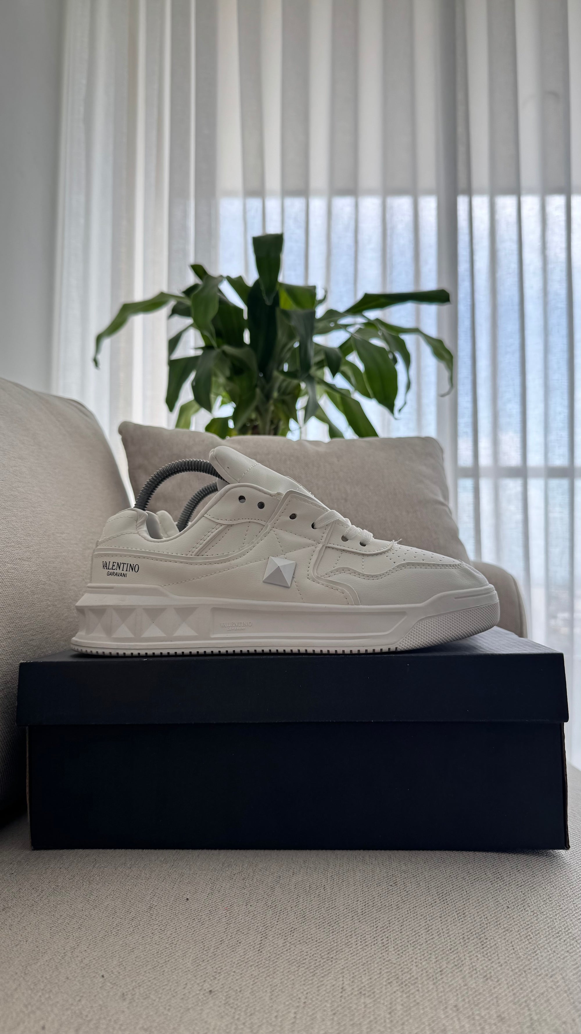 VALENTINO GARAVANI DIAMANTE BLANCO