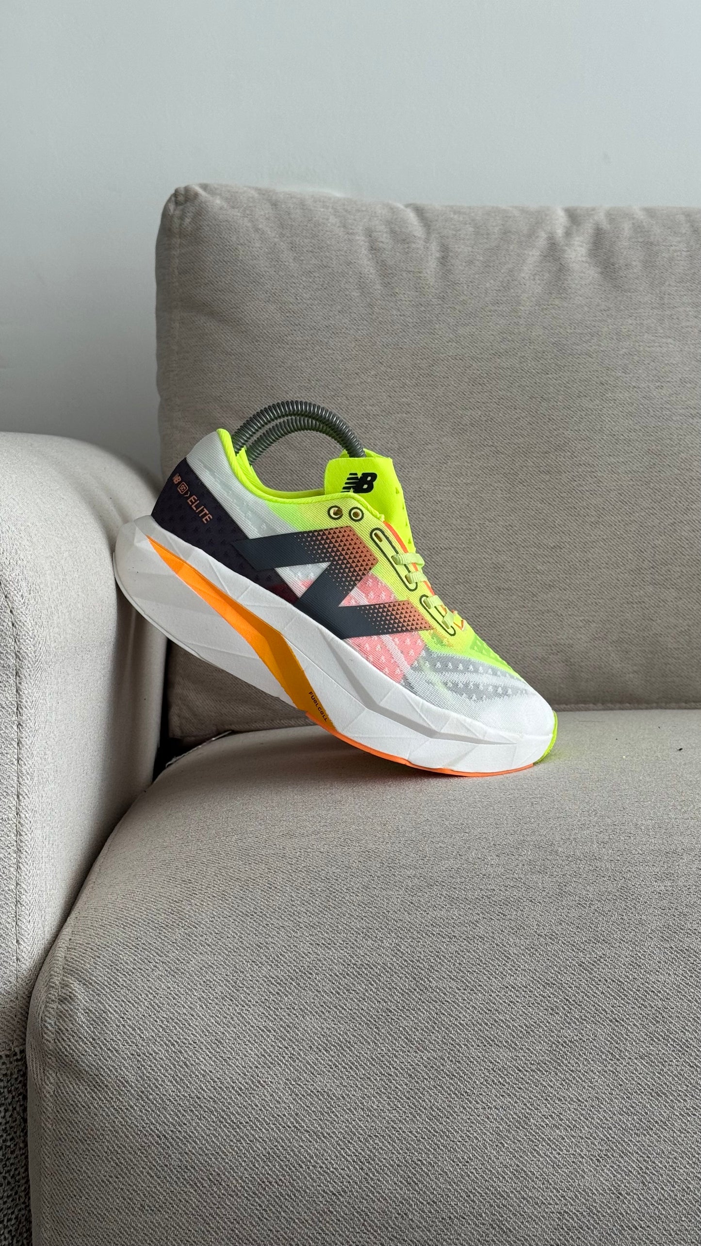 NEW BALANCE ELITE BLANCO VERDE