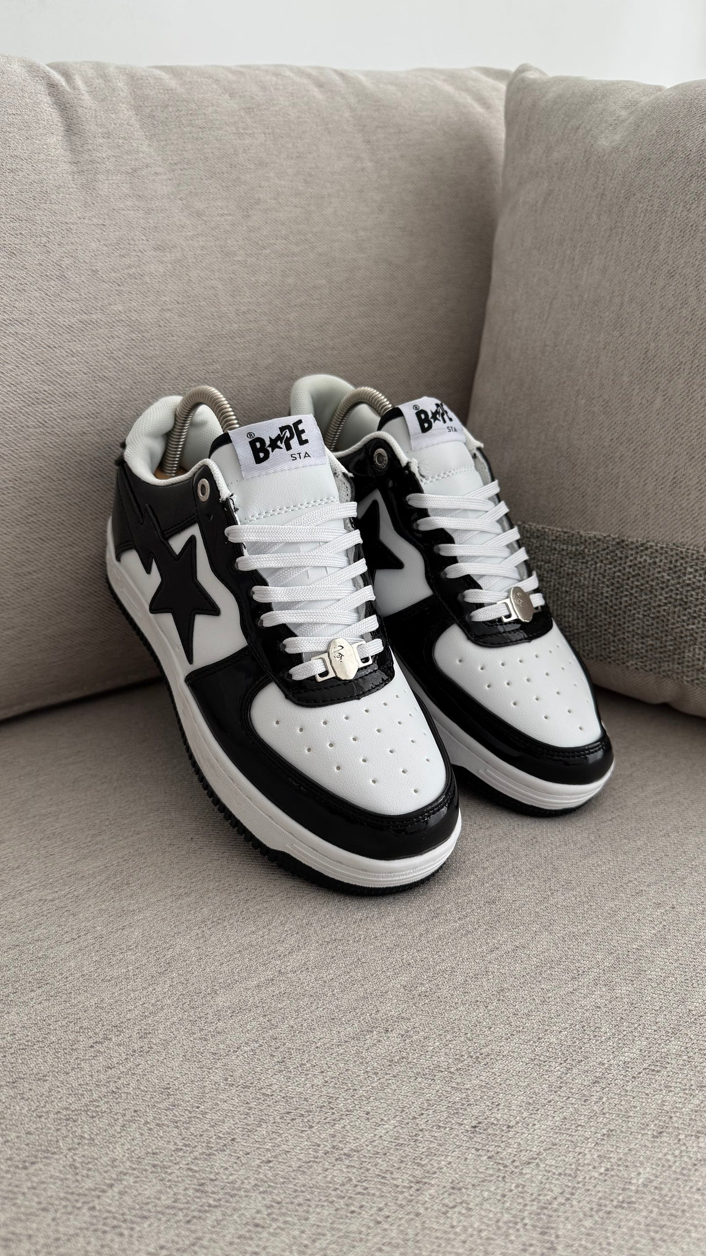 AF1 BAPE NEGRO BLANCO