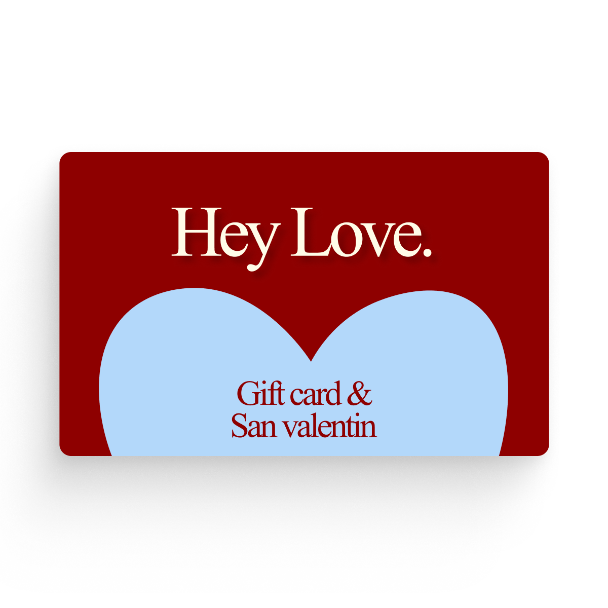 San Valentin Gift Card