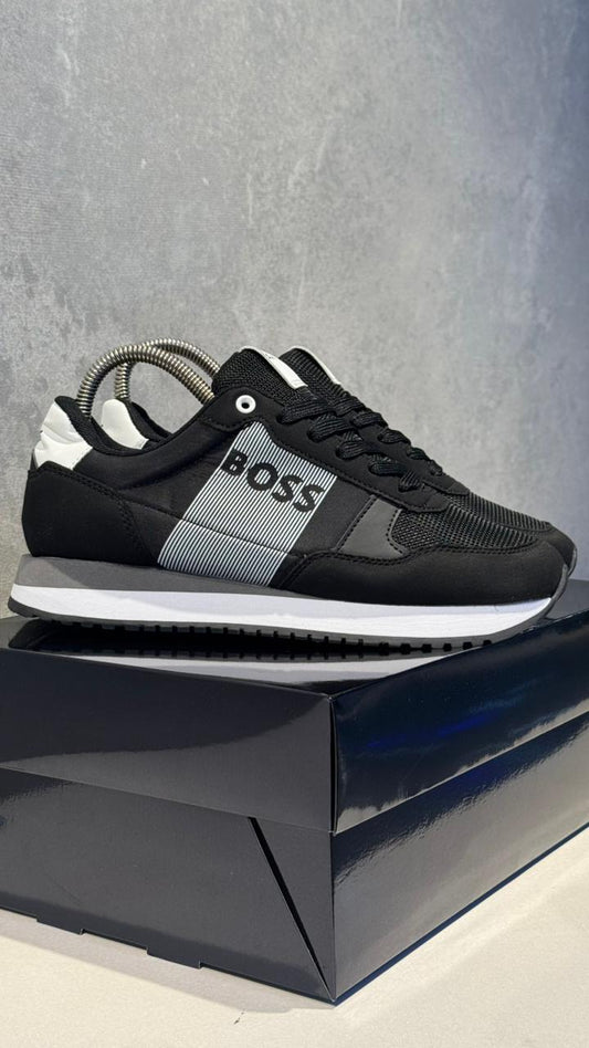 HUGO BOSS NEGRO RAYAS BLANCA
