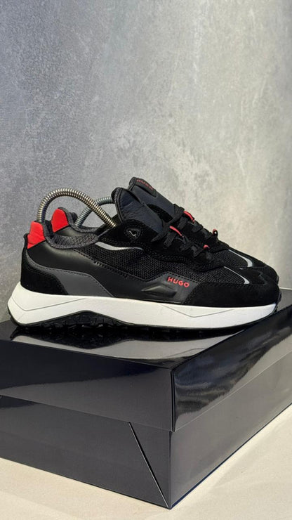 HUGO BOSS NEGRO BLANCO ROJO