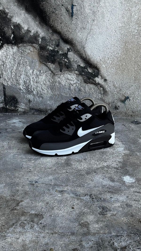 NIKE AIR MAX 90 NEGRO GRIS BLANCO