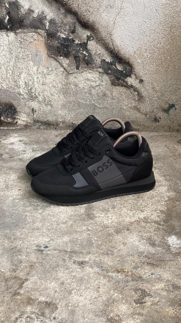 HUGO BOSS NEGRO GRIS