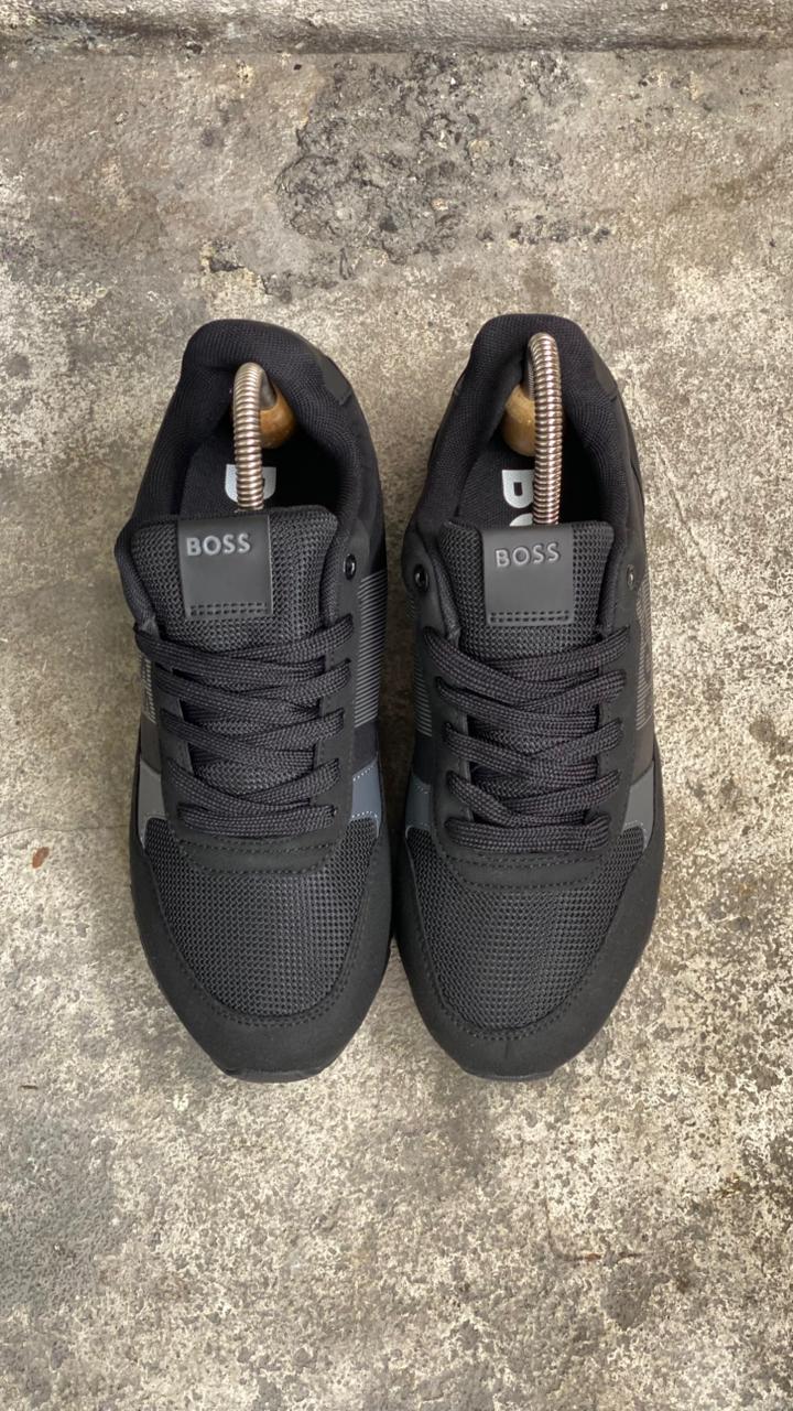 HUGO BOSS NEGRO GRIS