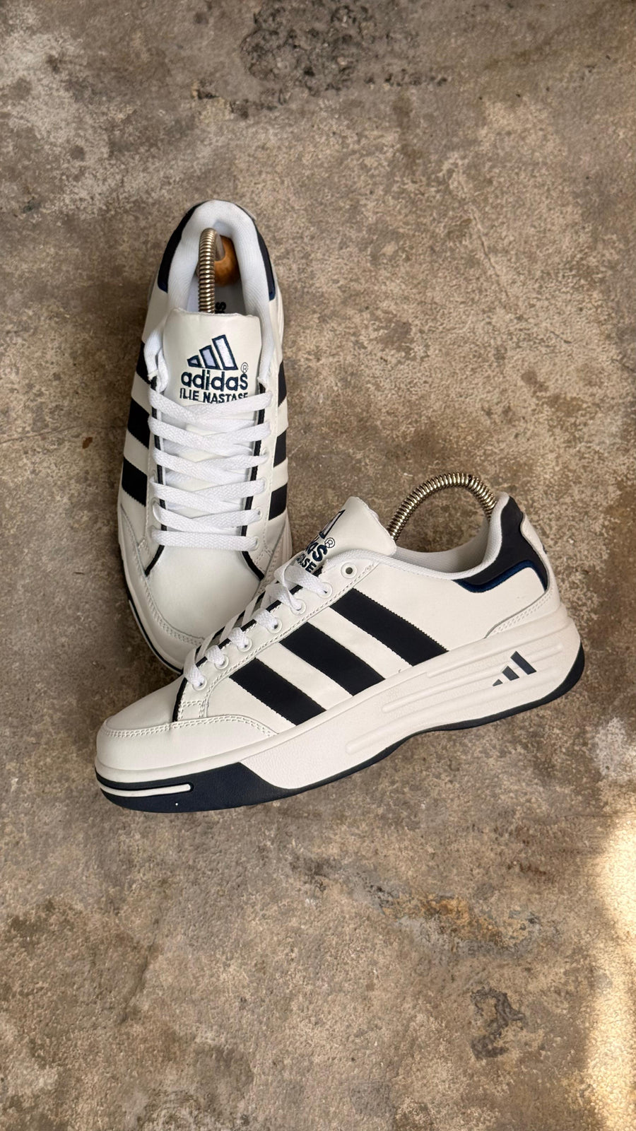 ADIDAS NASTASE BLANCO NEGRO