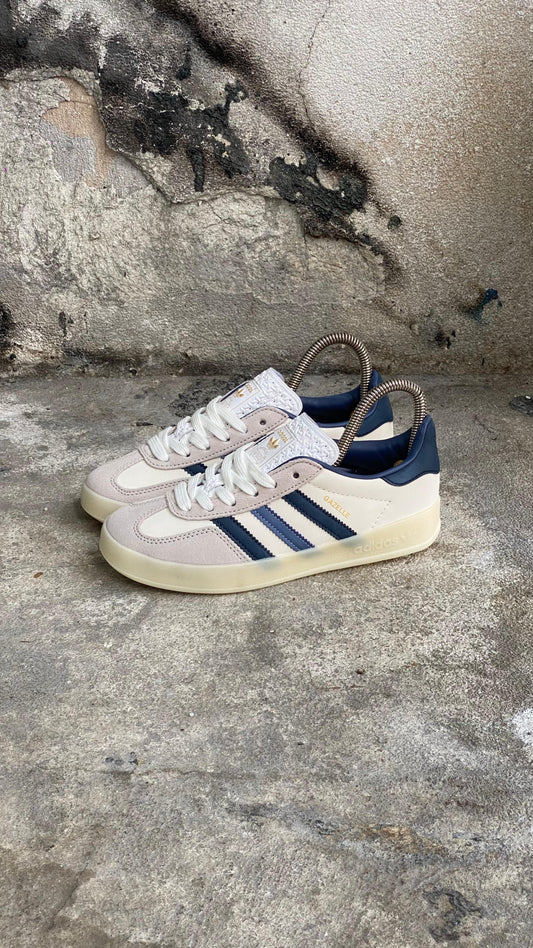 ADIDAS GAZELLE BLANCO AZUL