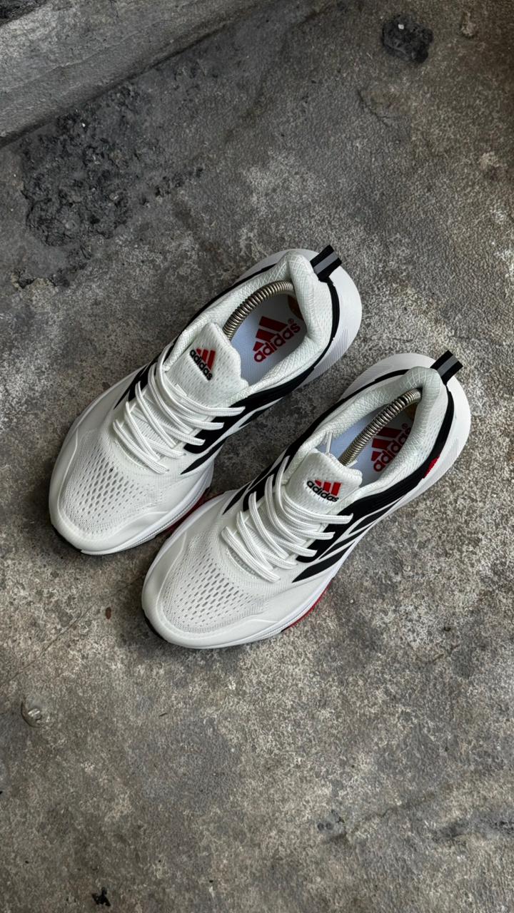 ADIDAS BOUNCE BLANCO NEGRO