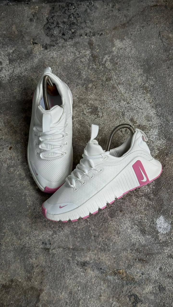 NIKE FREECOM BLANCO ROSA
