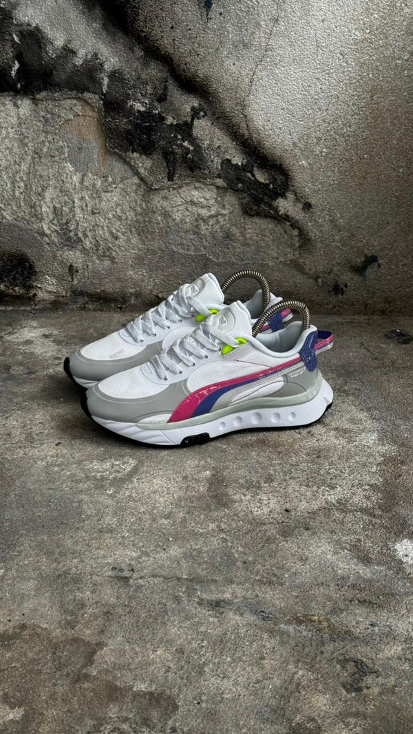 PUMA NEYMAR BLANCO MORADO ROSA