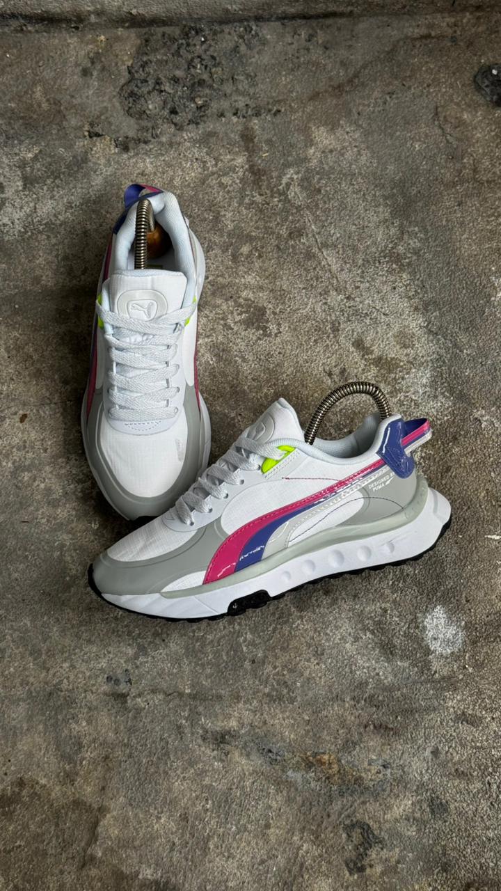 PUMA NEYMAR BLANCO MORADO ROSA