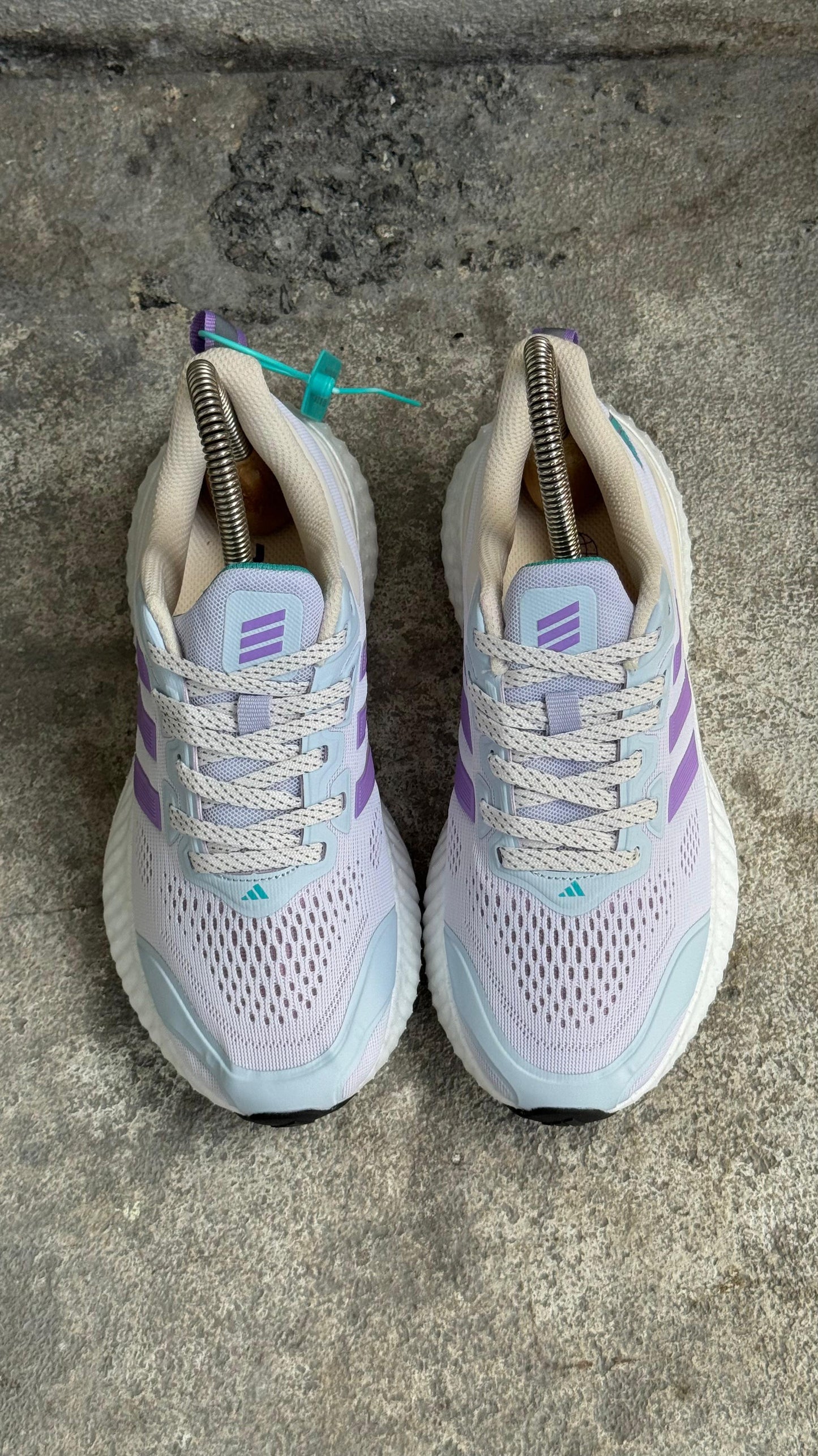 ADIDAS ALPHABOUNCE GRIS MORADO