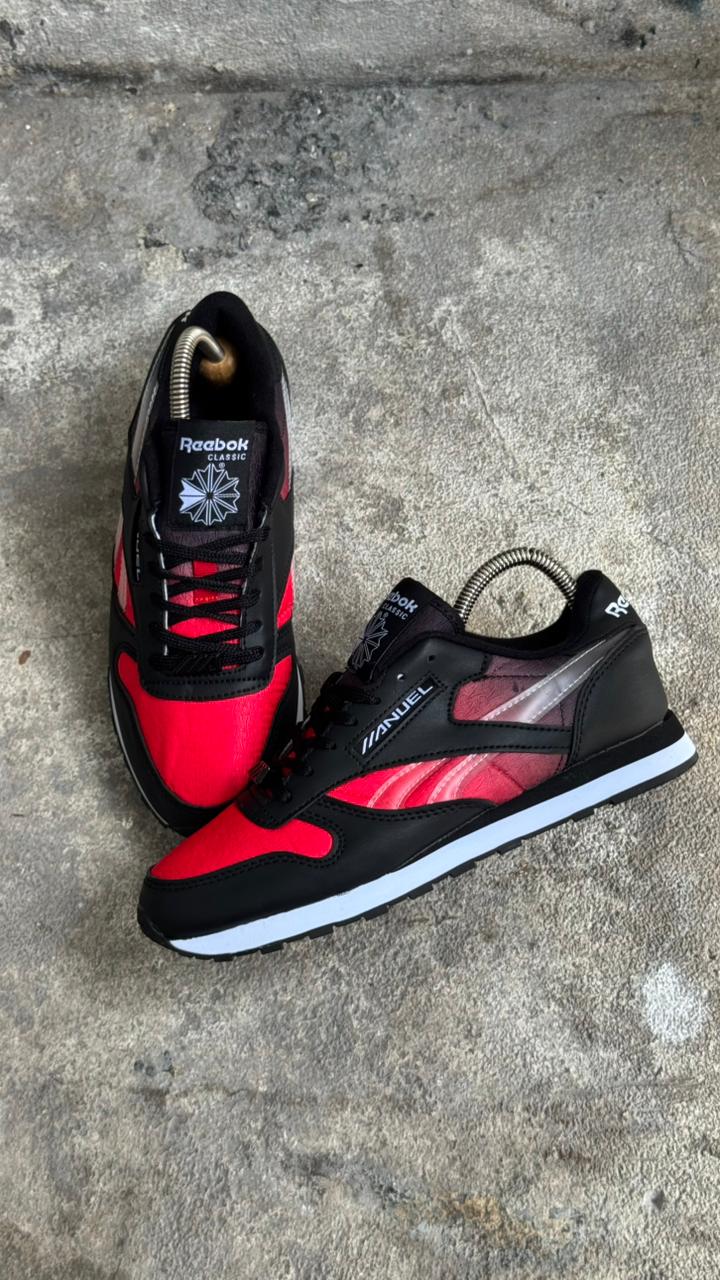 REBOOK ANUEL NEGRO ROJO
