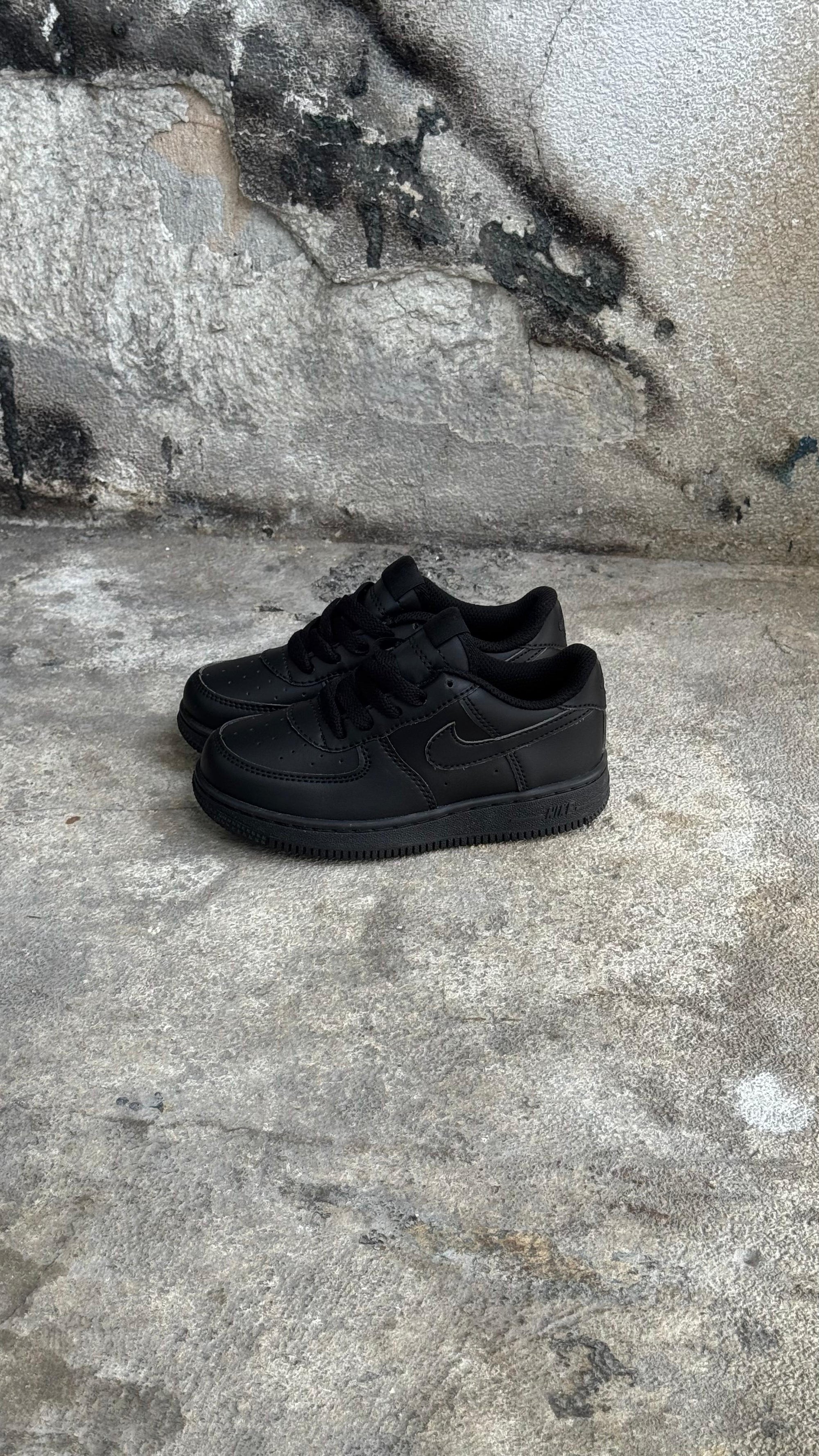 NIKE AF1 NEGRO NIÑO PROMO